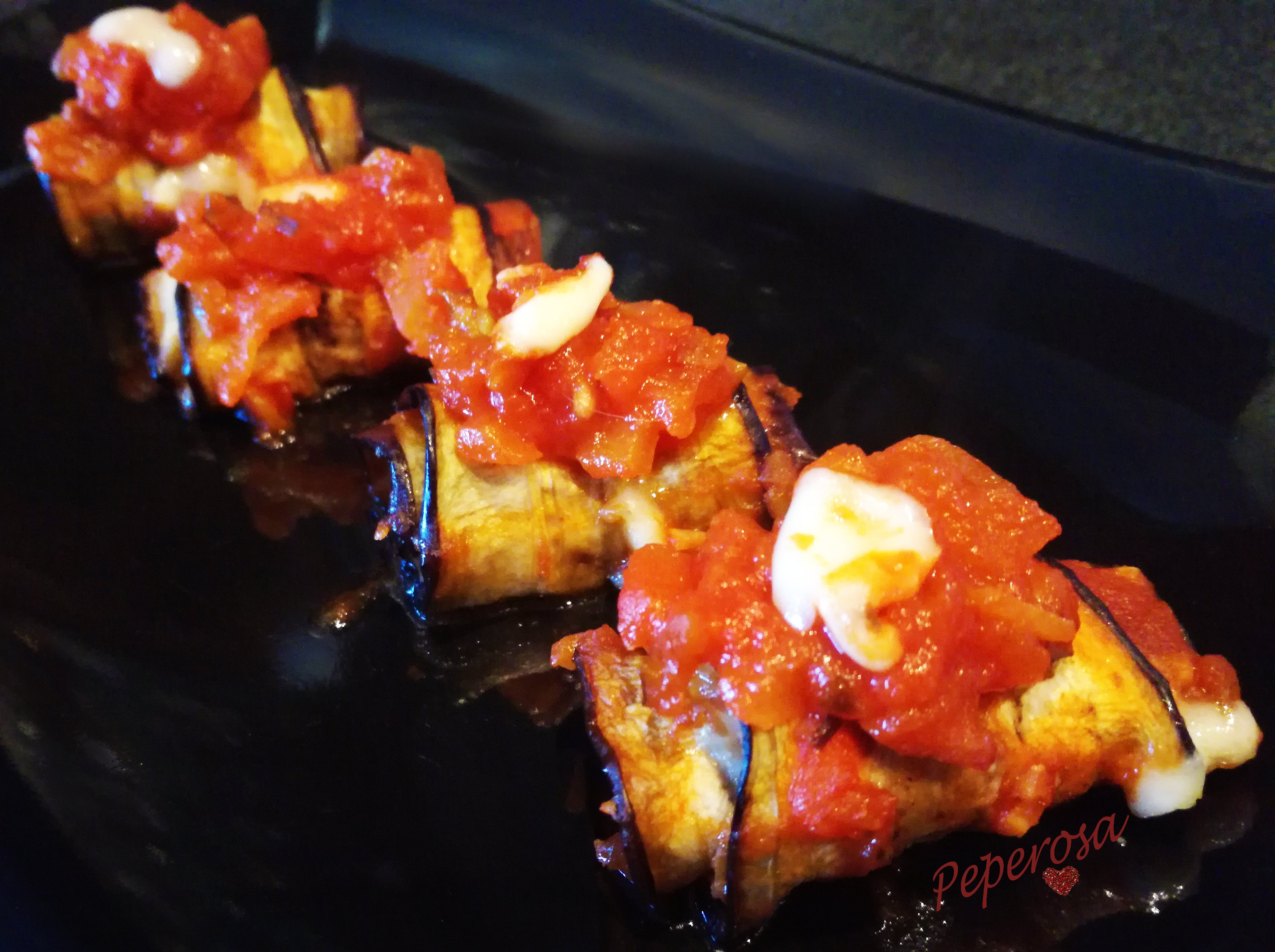 Involtini di melanzane