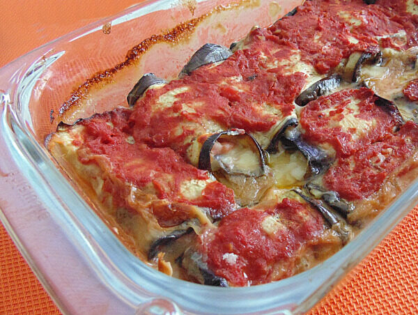 Involtini di melanzane ripieni