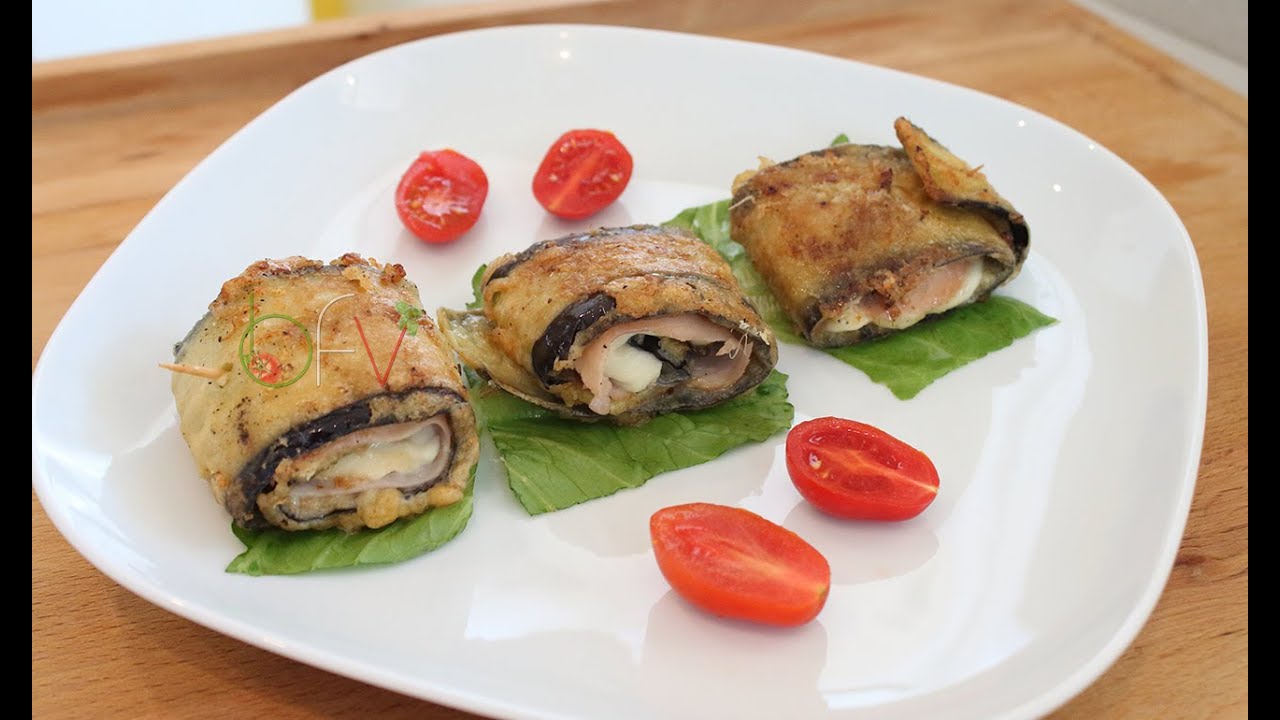 INVOLTINI DI MELANZANE [videoricetta]