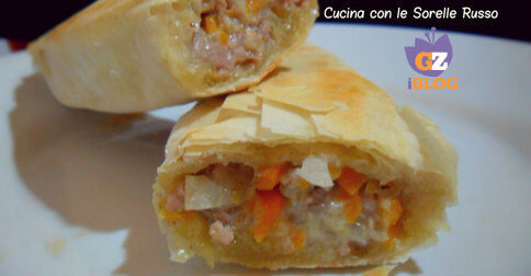 Involtini di pasta fillo alla genovese