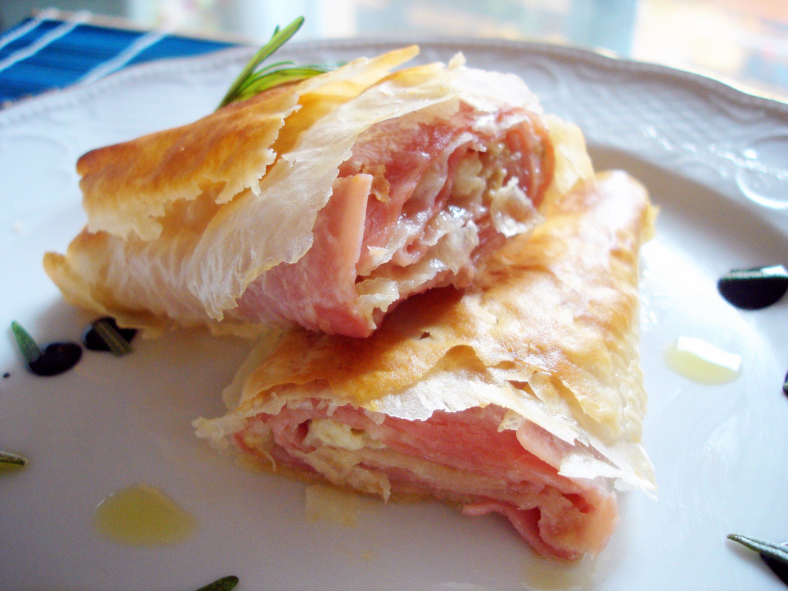 Involtini di pasta fillo