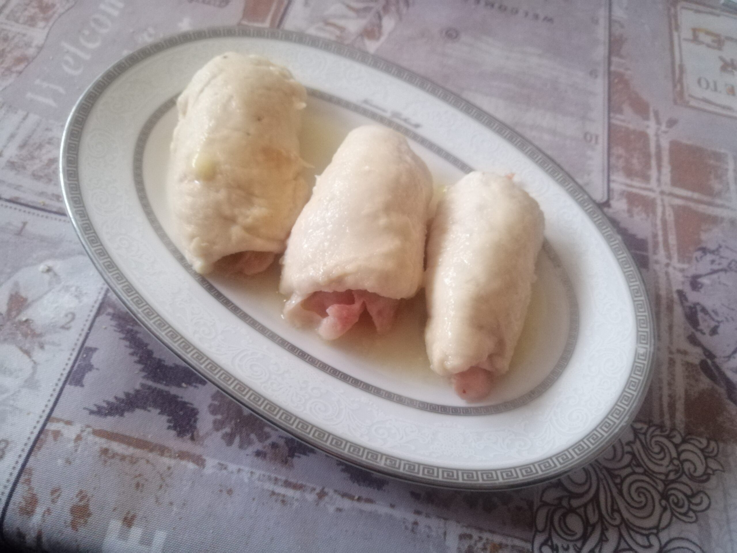 Involtini di petto di pollo al vino bianco
