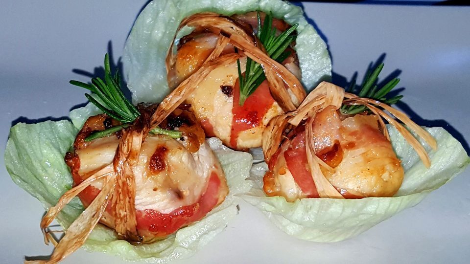 Involtini di petto di pollo