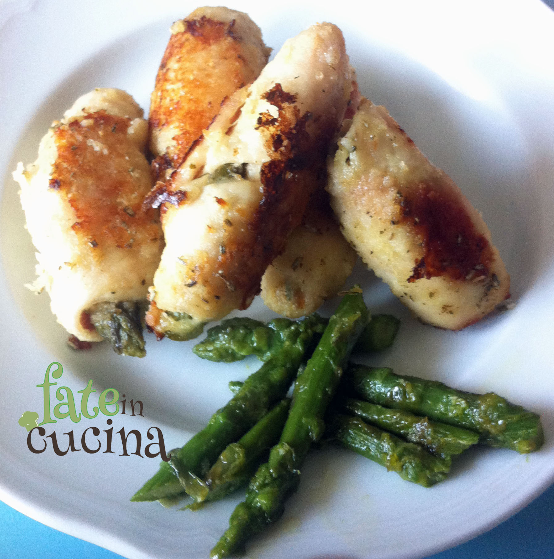 Involtini di Pollo agli Asparagi