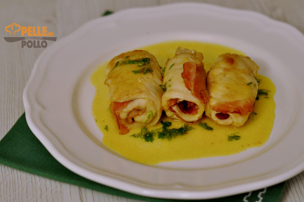 Involtini di pollo all’arancia