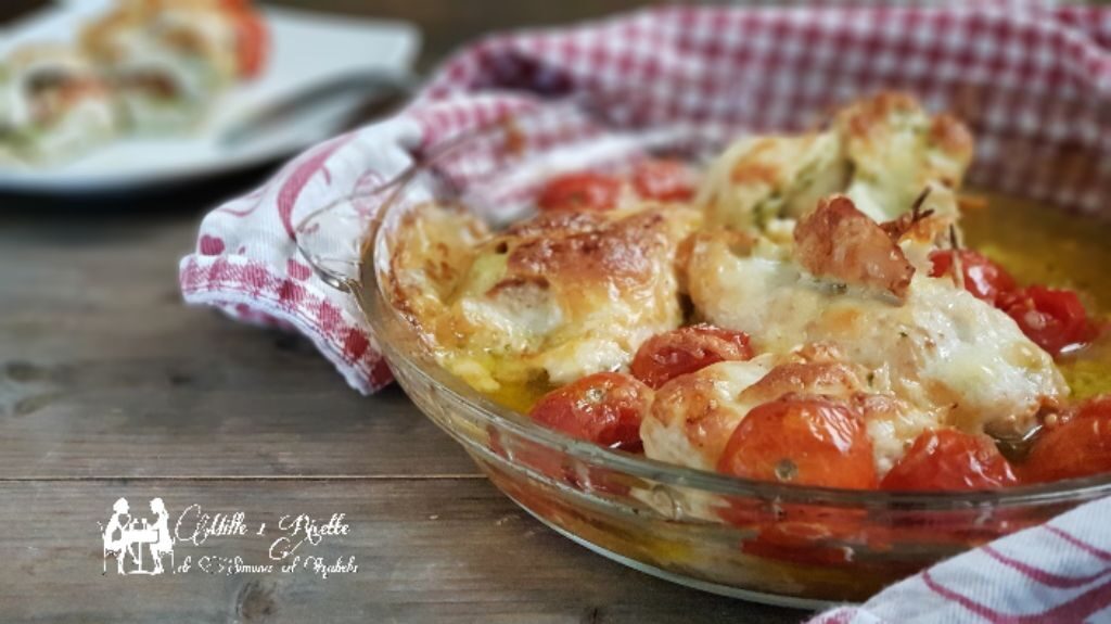 Involtini di pollo con pesto