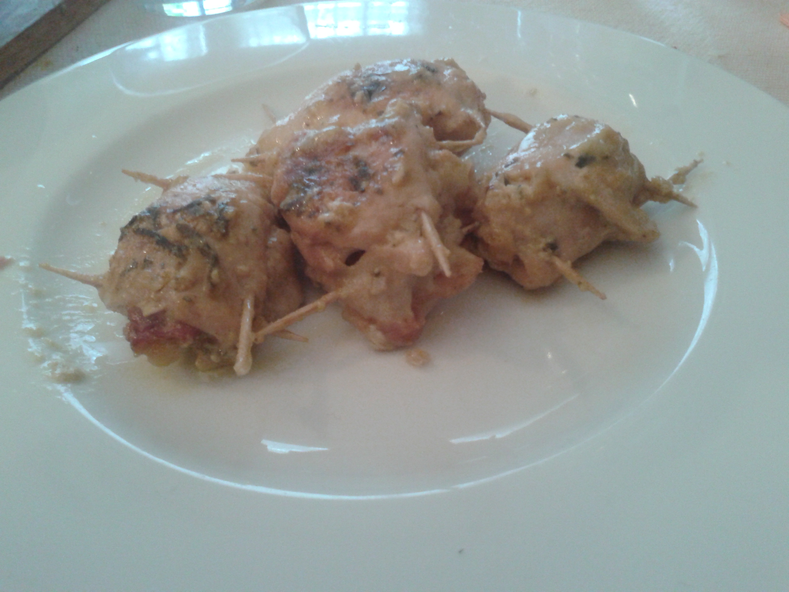 Involtini di pollo
