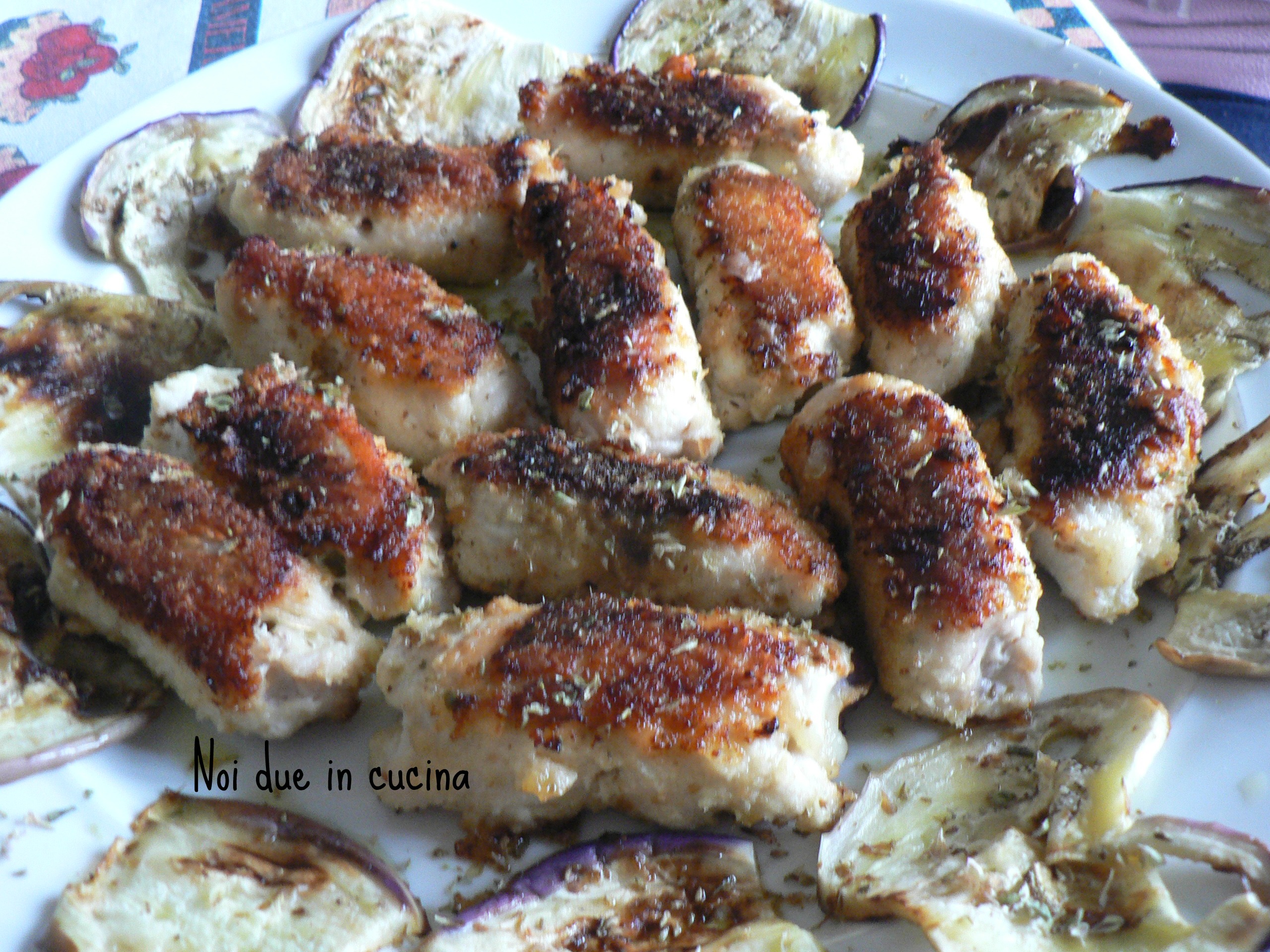 Involtini di pollo-ricetta light
