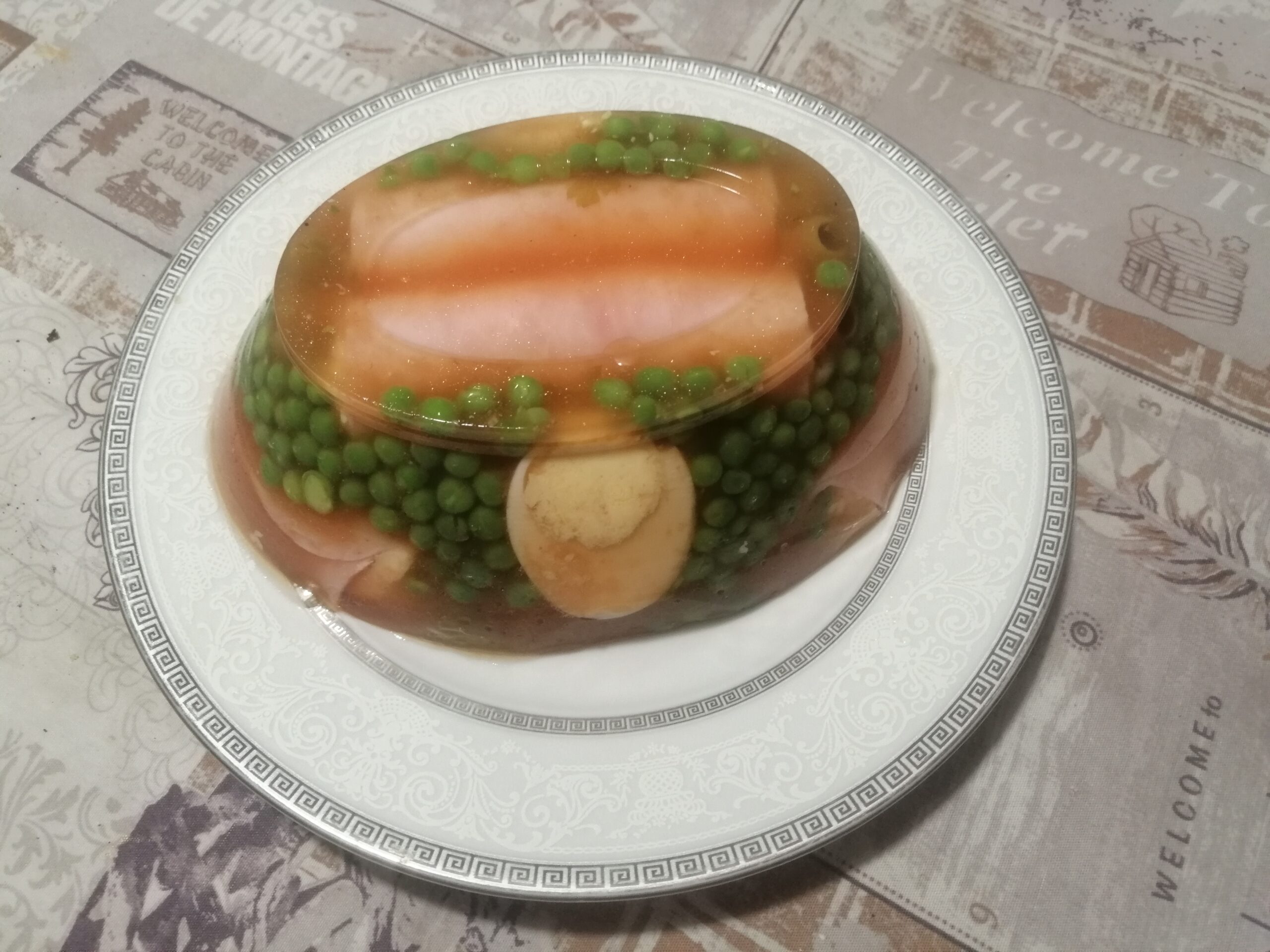 Involtini di prosciutto cotto in gelatina