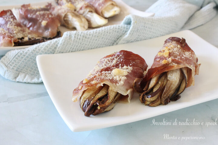 Involtini di radicchio e speck