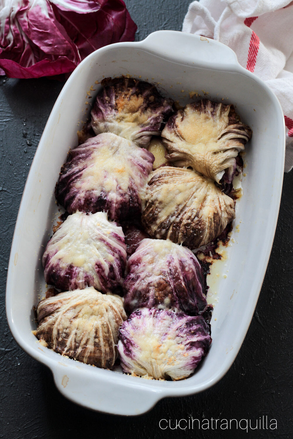 Involtini di radicchio