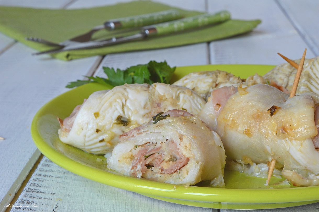 Involtini di sogliola light