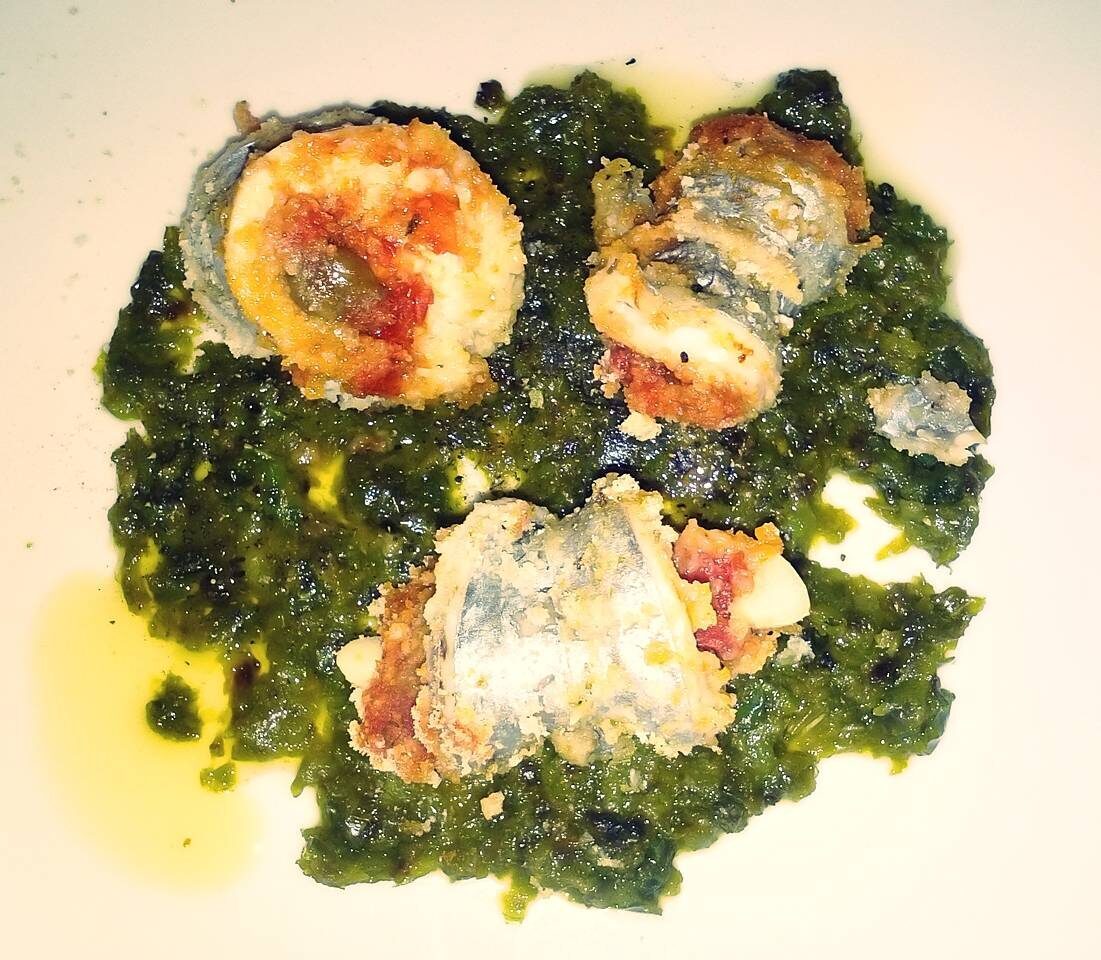 Involtini di spatola al microonde