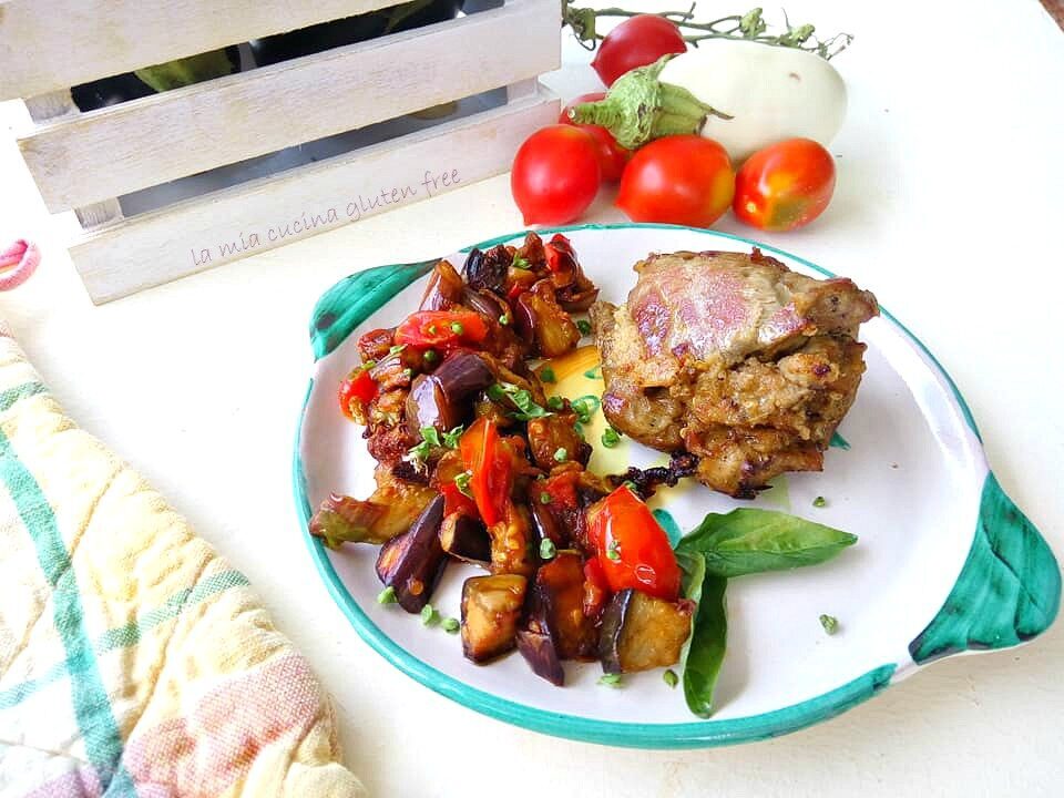 Involtini di tacchino con paté di melanzana