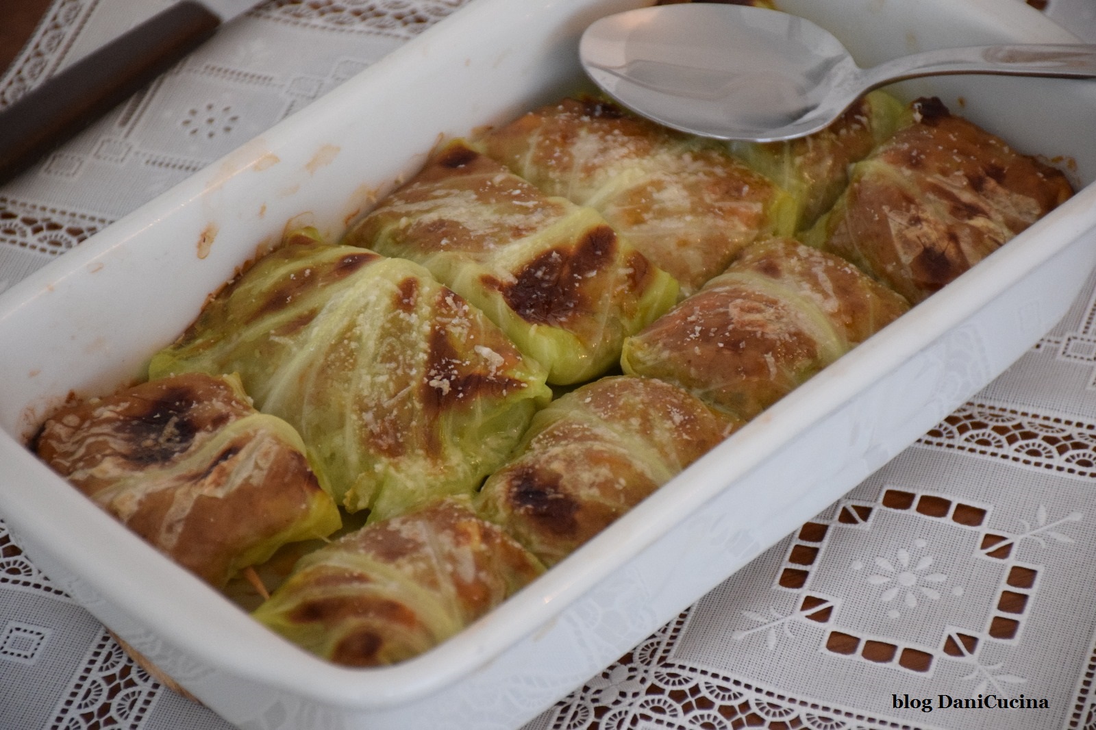 Involtini di verza con carne macinata (senza uova)