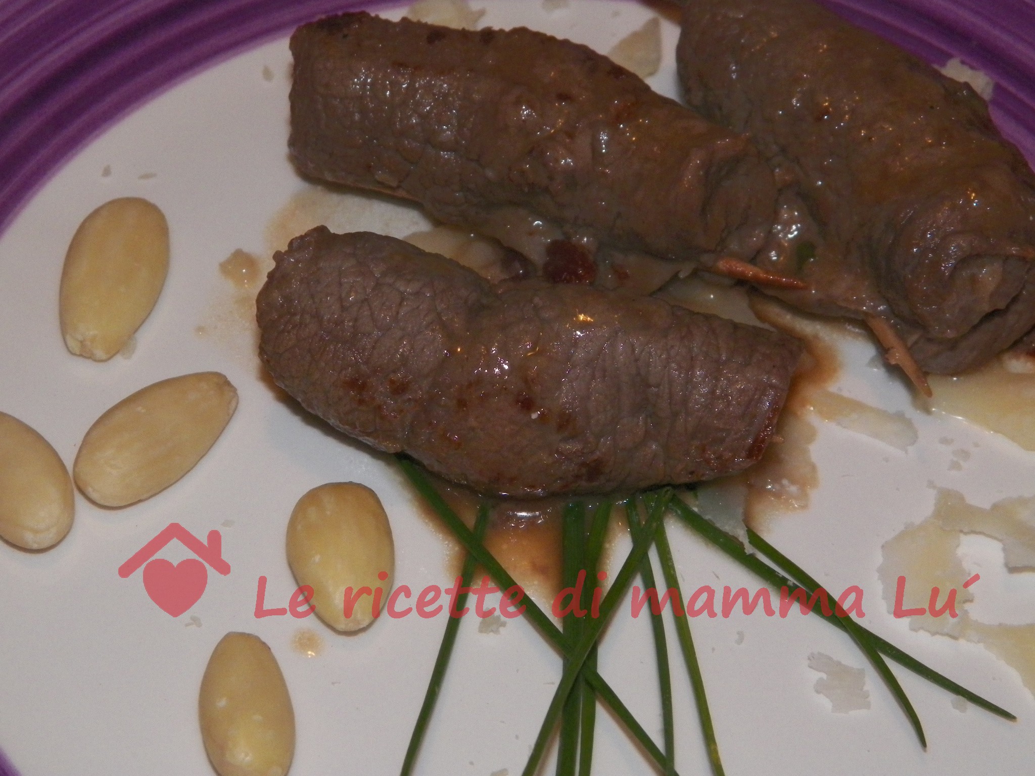 Involtini di vitello alla senape