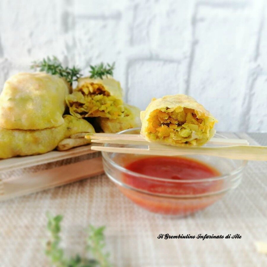 Involtini primavera e pasta fillo