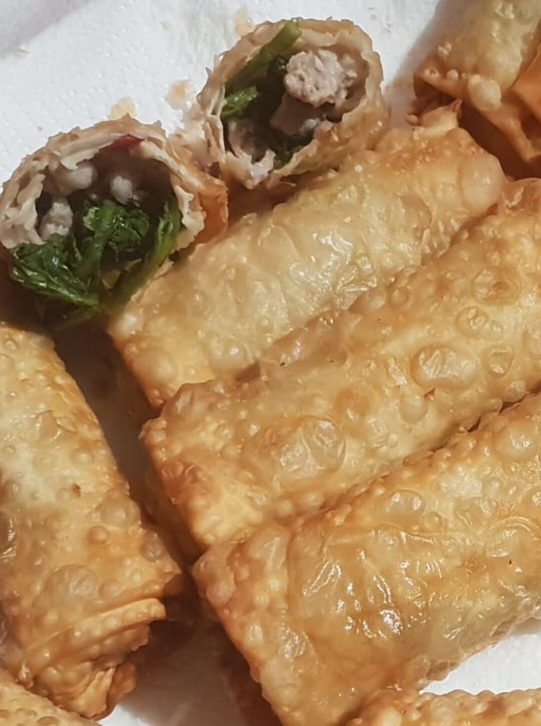 Involtini primavera salsiccia e friarielli
