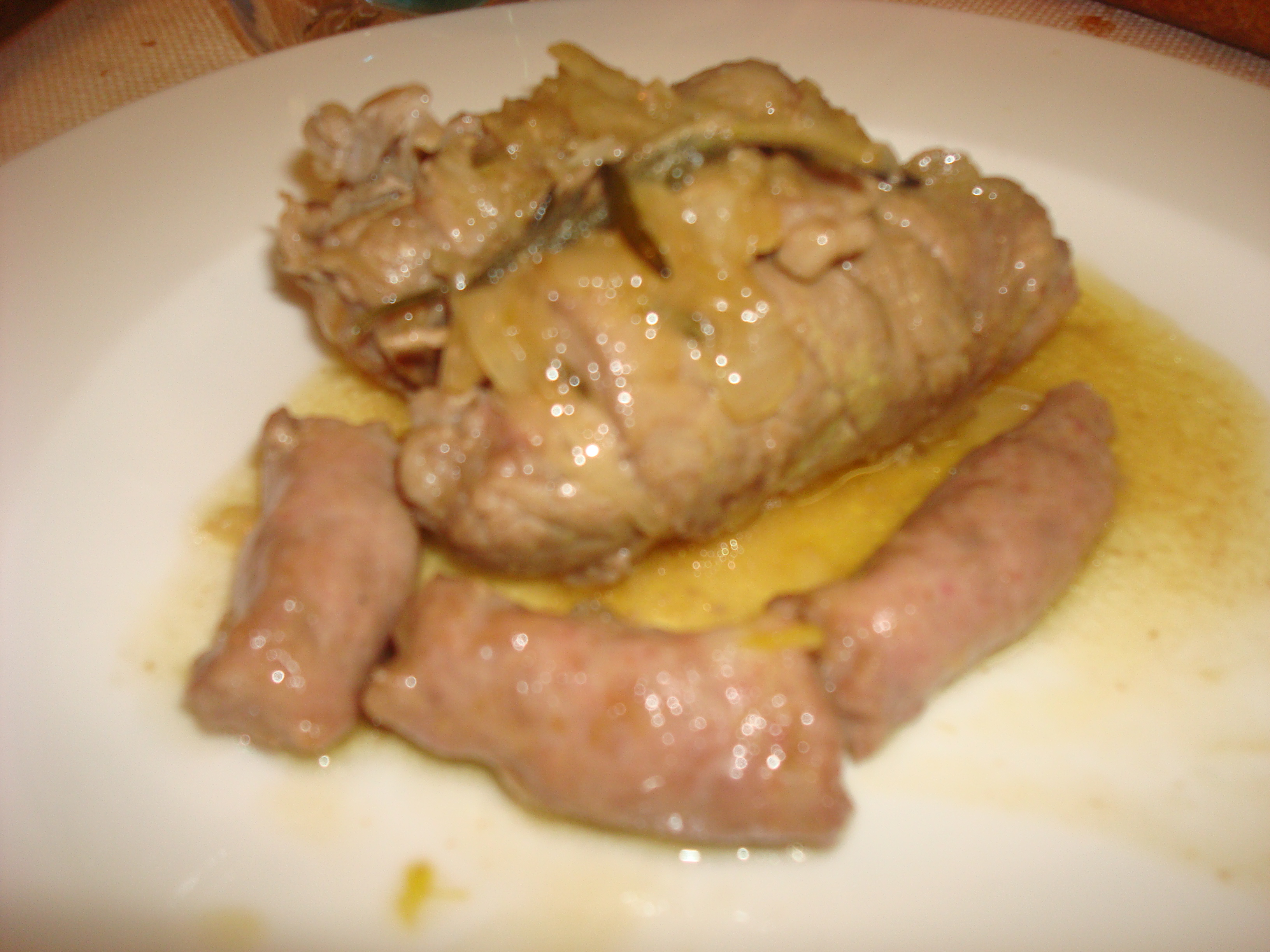 Involtini veloci con salsiccia (salvacena)
