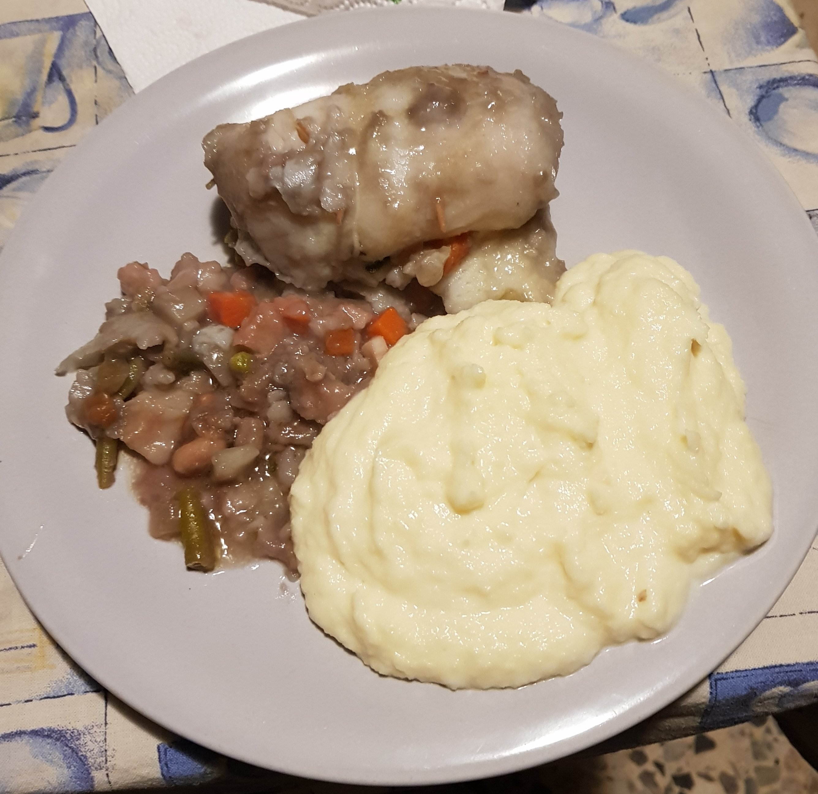 Involtino di pangasio con verdure