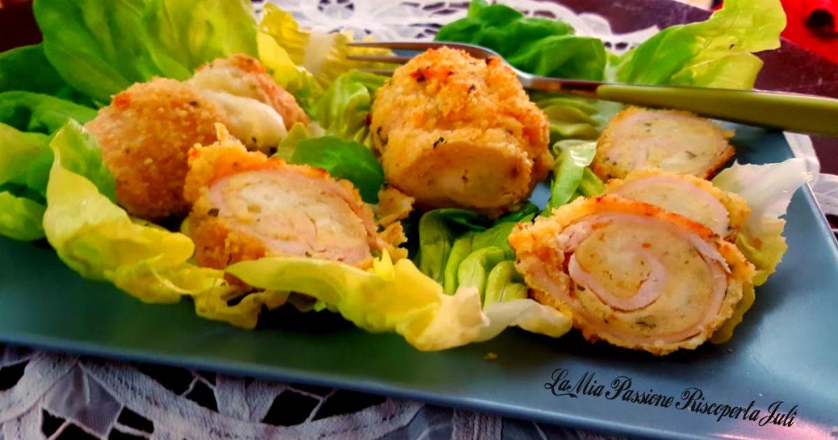 Involtino di pollo con mozzarella