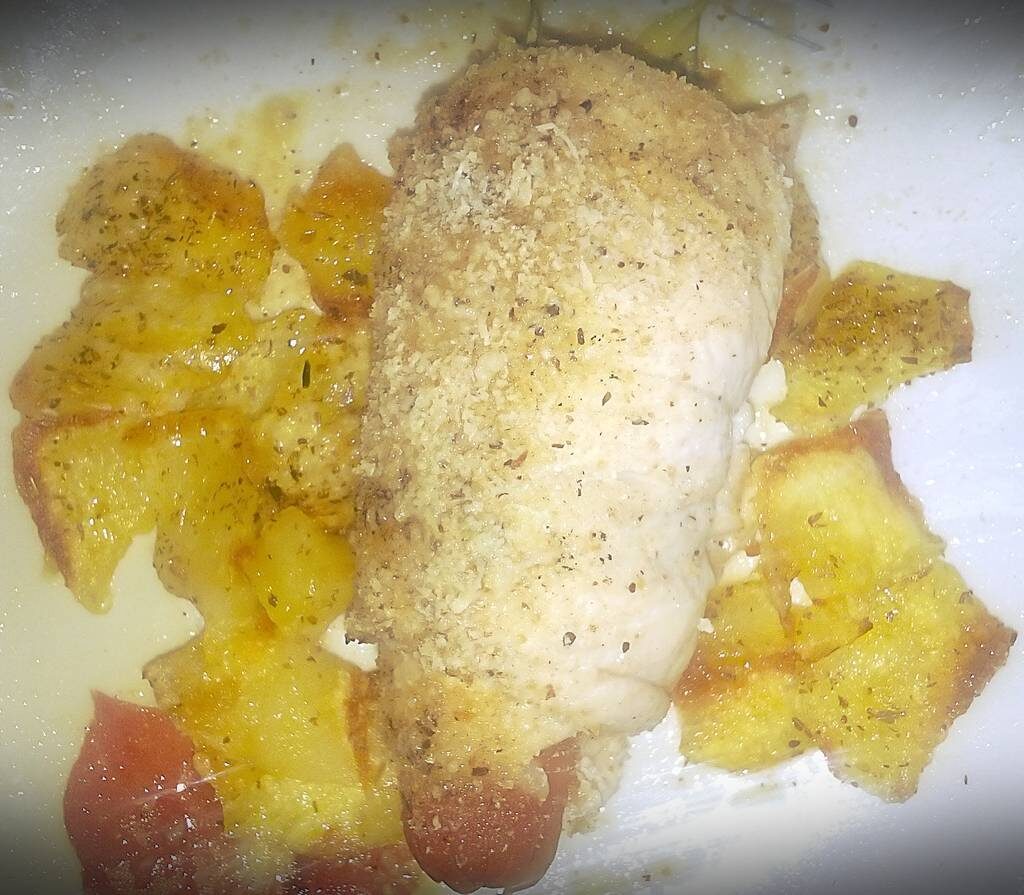 Involtino di pollo dello studente fuori corso (al microonde)