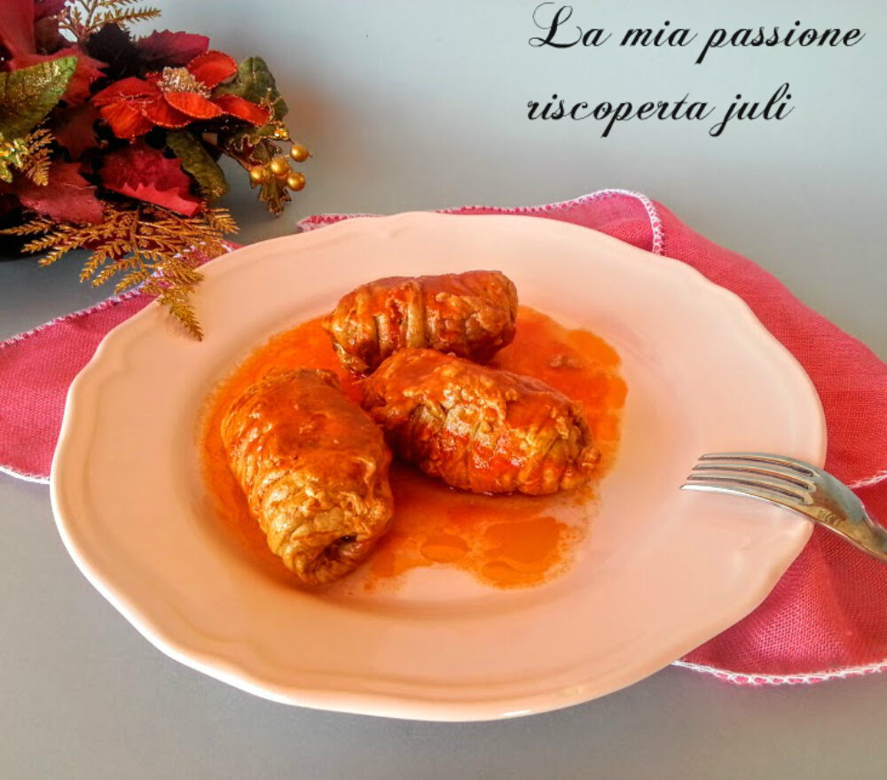 Involtino di vitello con pomodoro