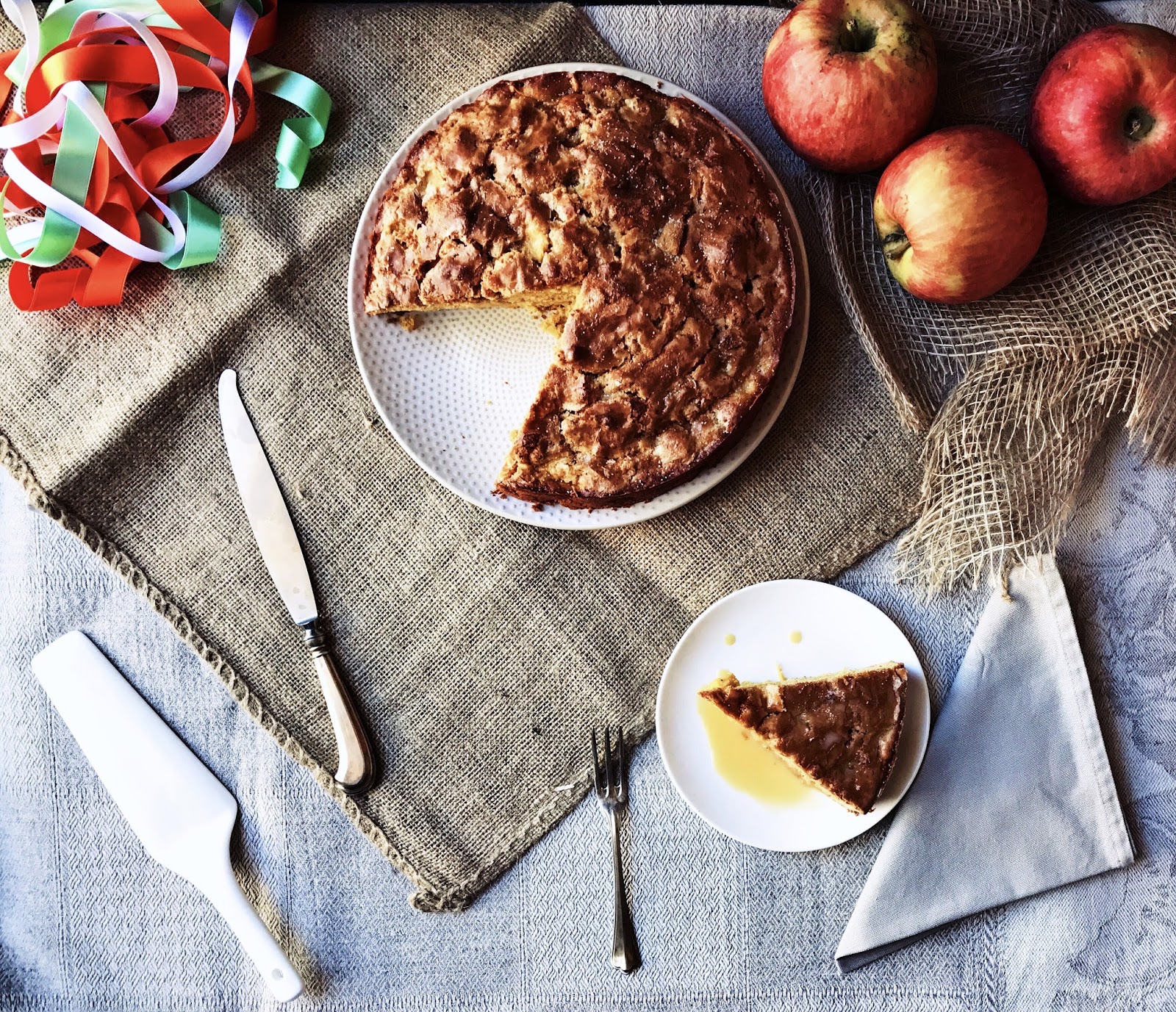 Irish apple cake