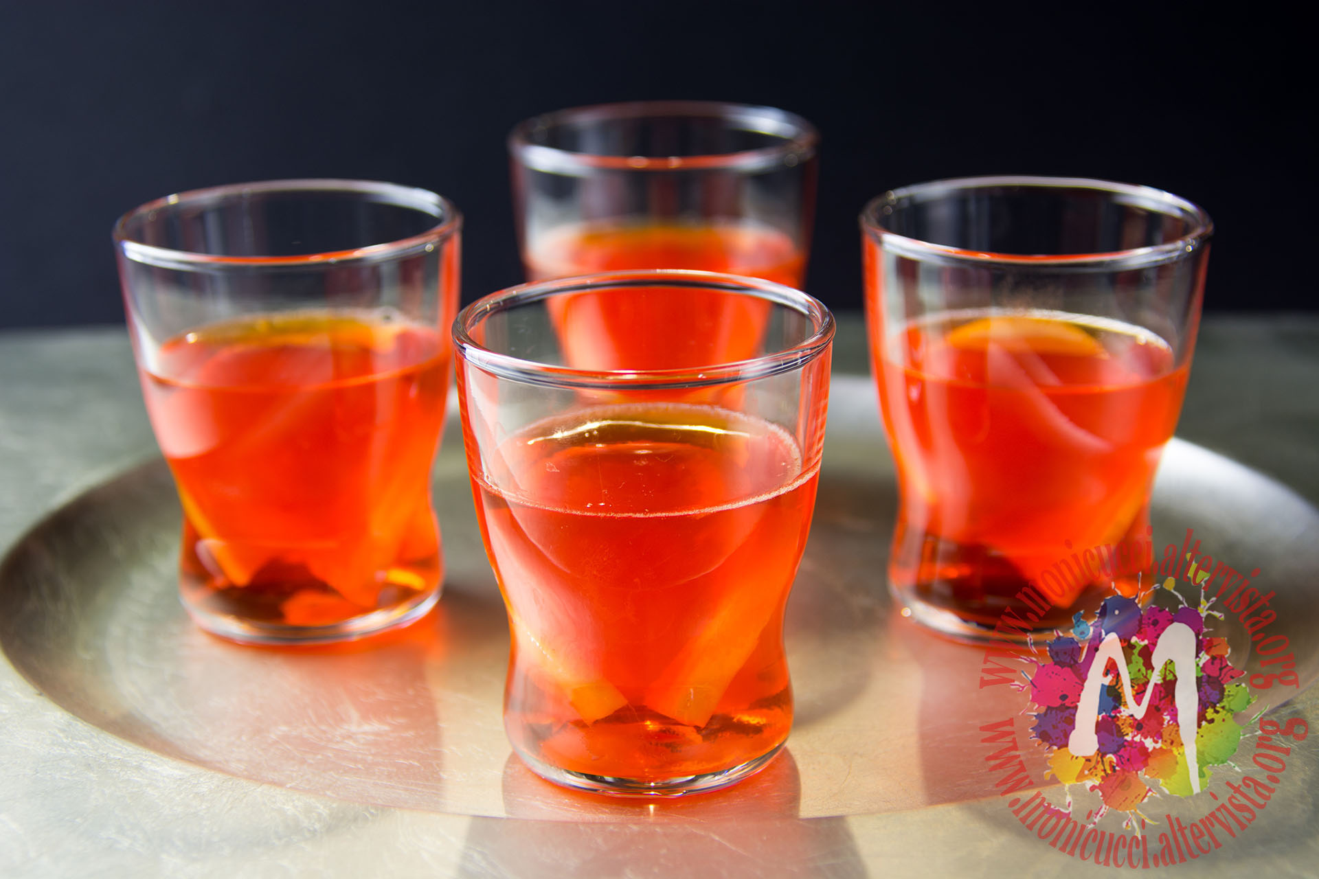 Jelly di aperol spritz all’arancia