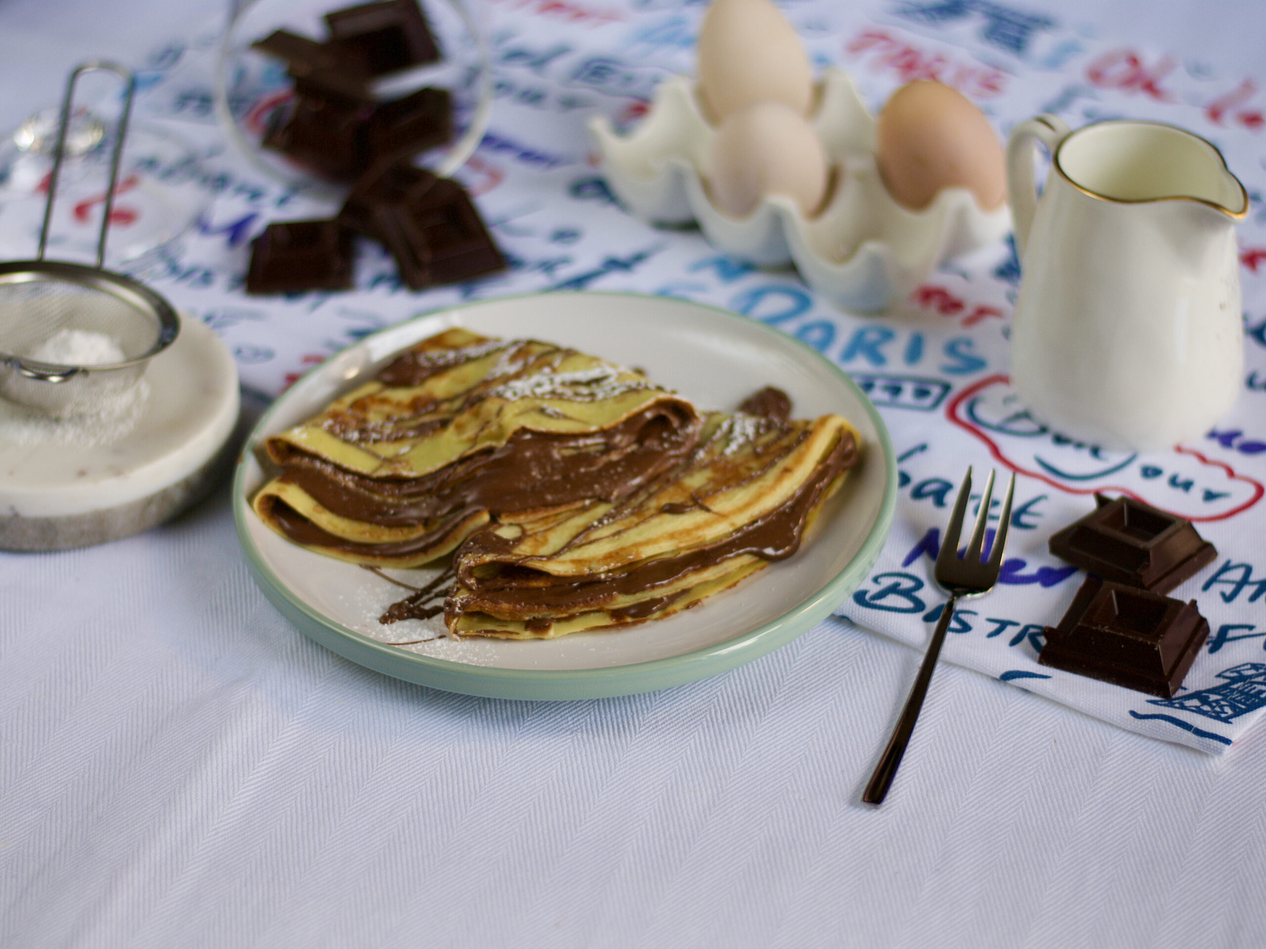 Jour des crepes vince il classico: crepe alla nutella