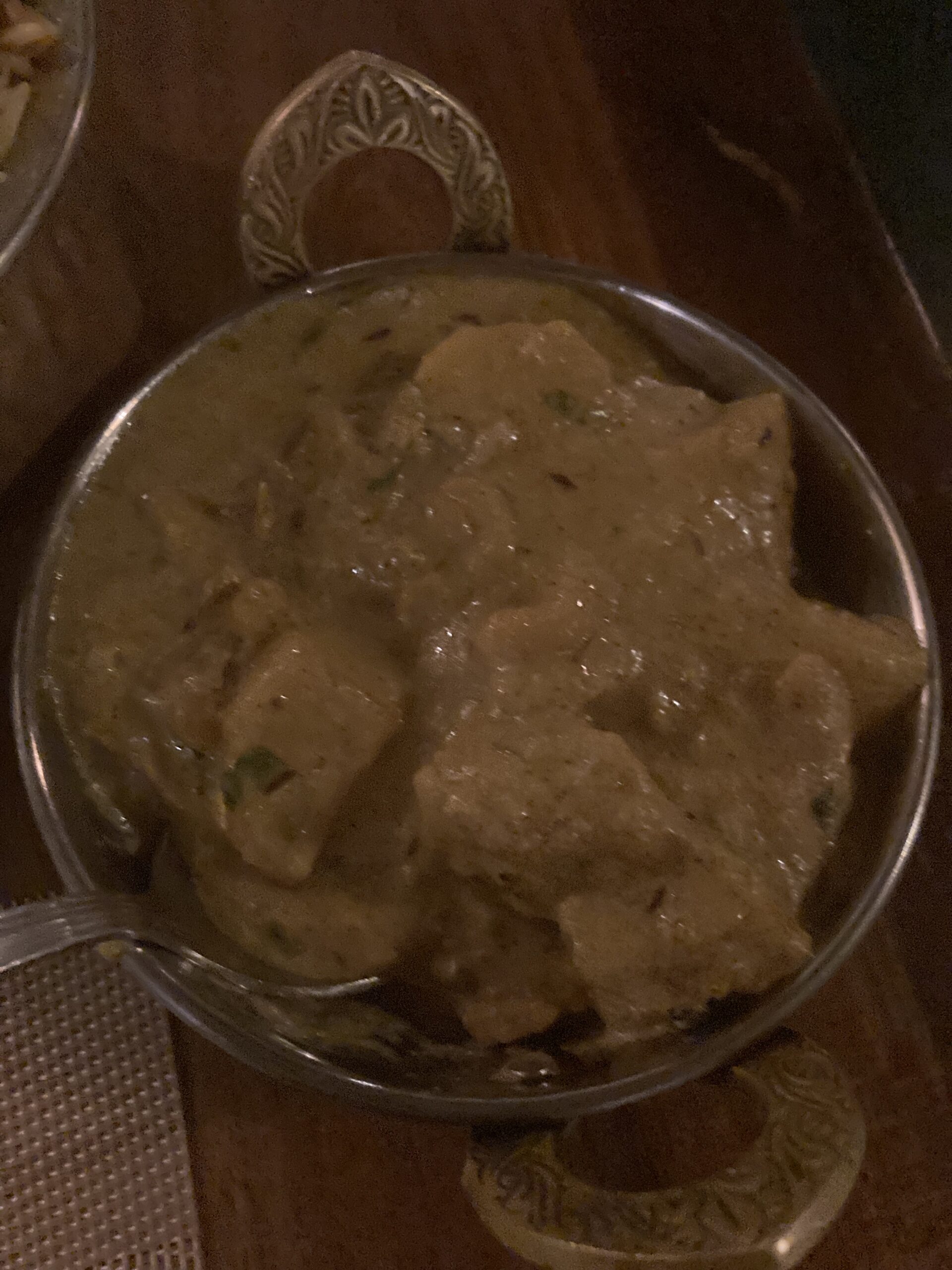 Kaju aloo masala (india)