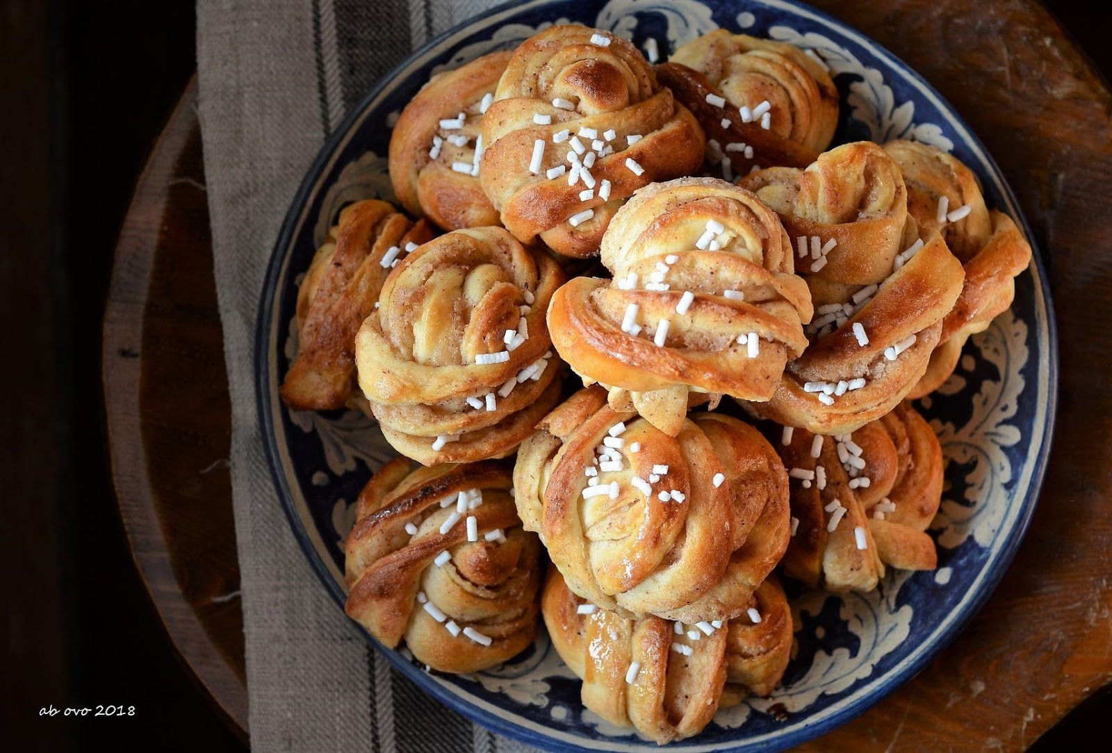 Kanelbullar – brioches svedesi alla cannella