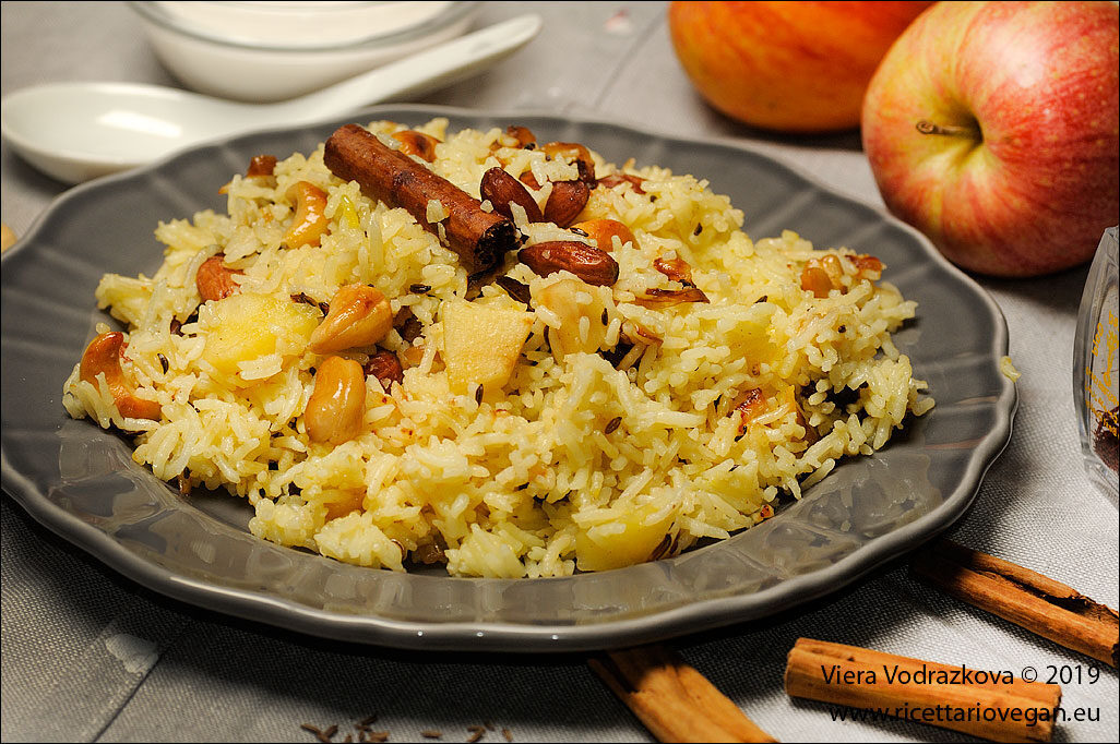 Kashmiri pulao a modo mio senza glutine