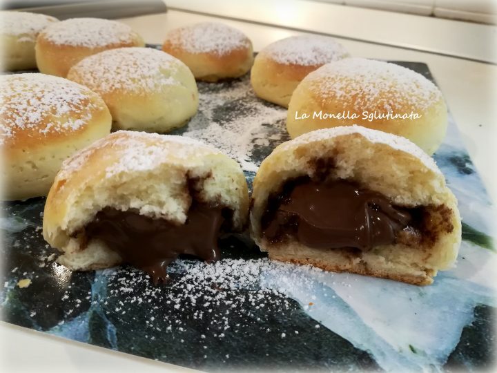 krafen ripieni al forno senza glutine