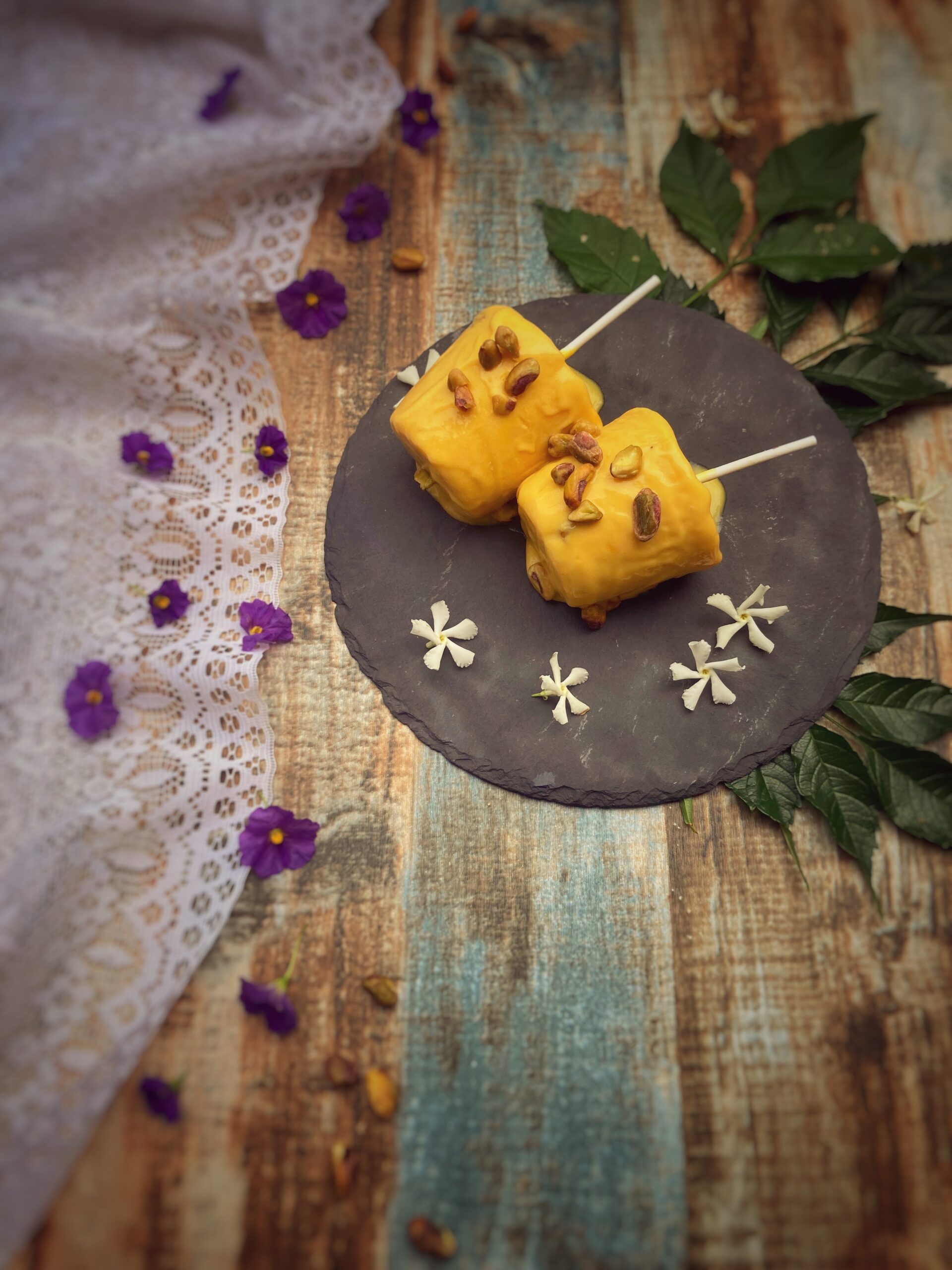 Kulfi al mango (india)