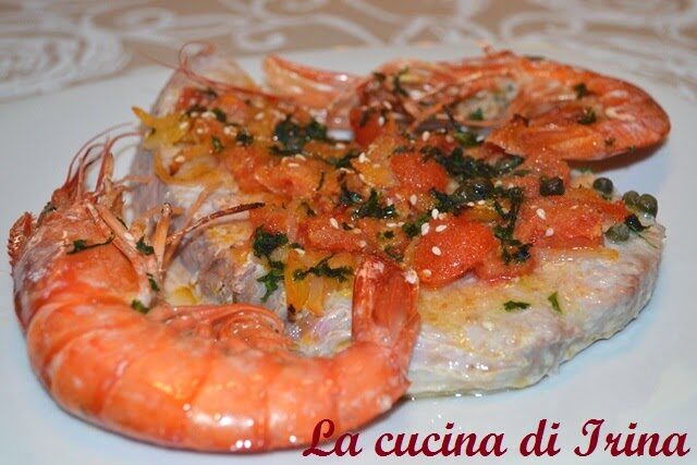 La bistecca di Tonno al pomodoro