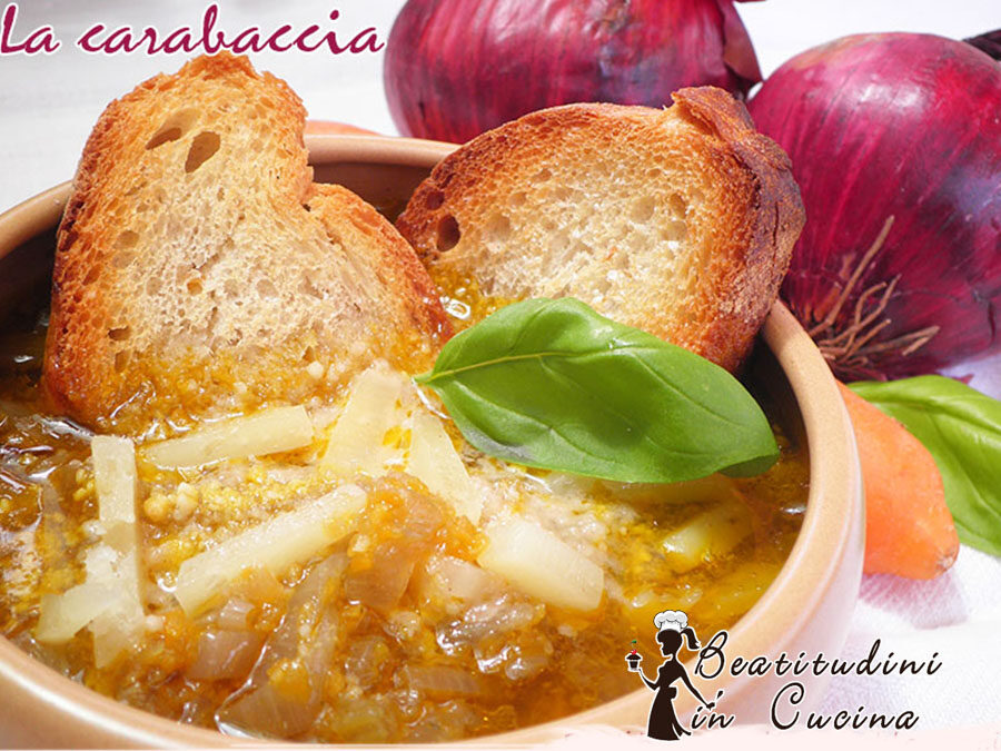 La carabaccia: zuppa di cipolle toscana