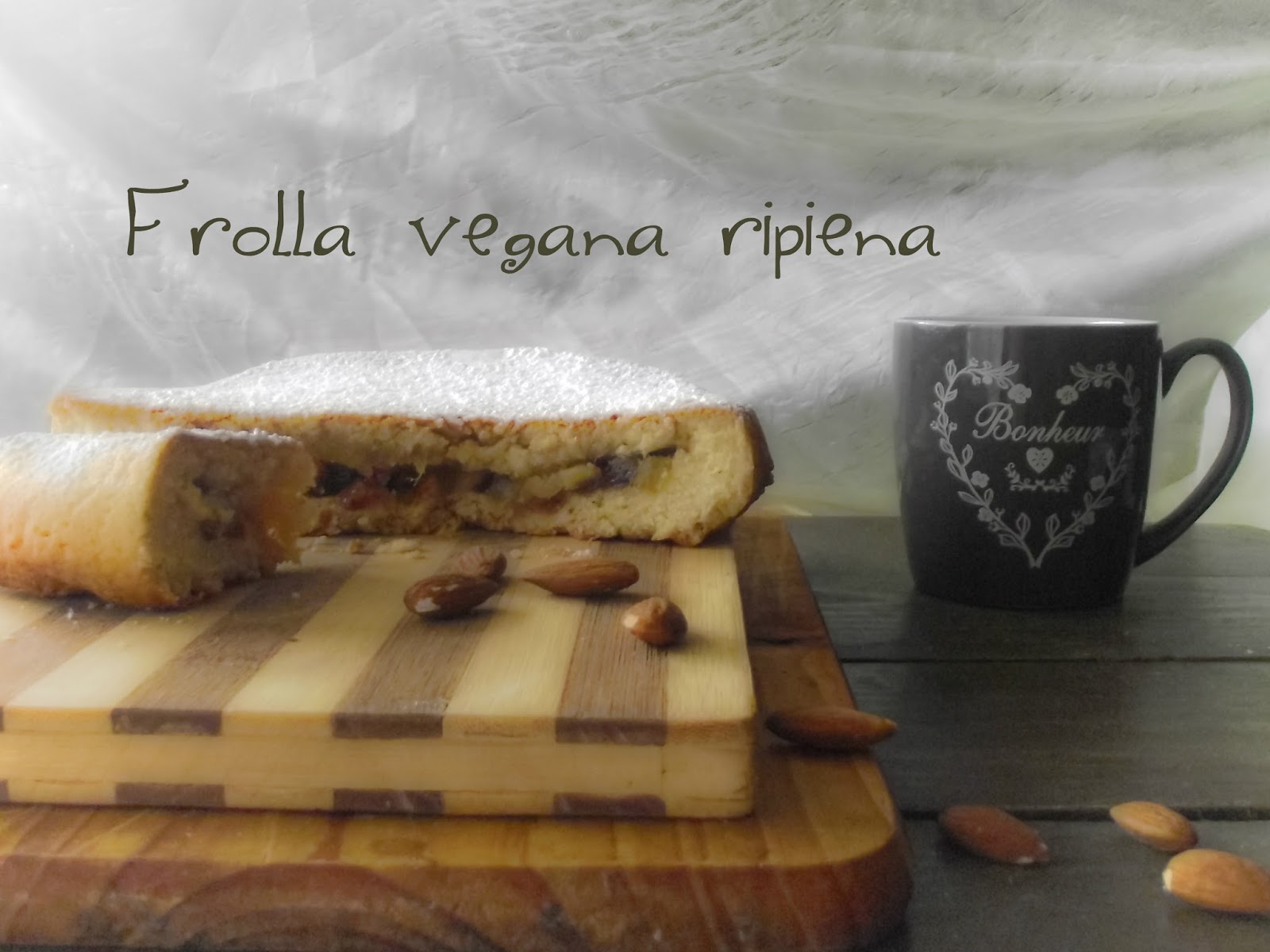 La crostata farcita vegan