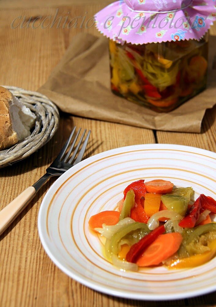 la giardiniera della mia amica Ely