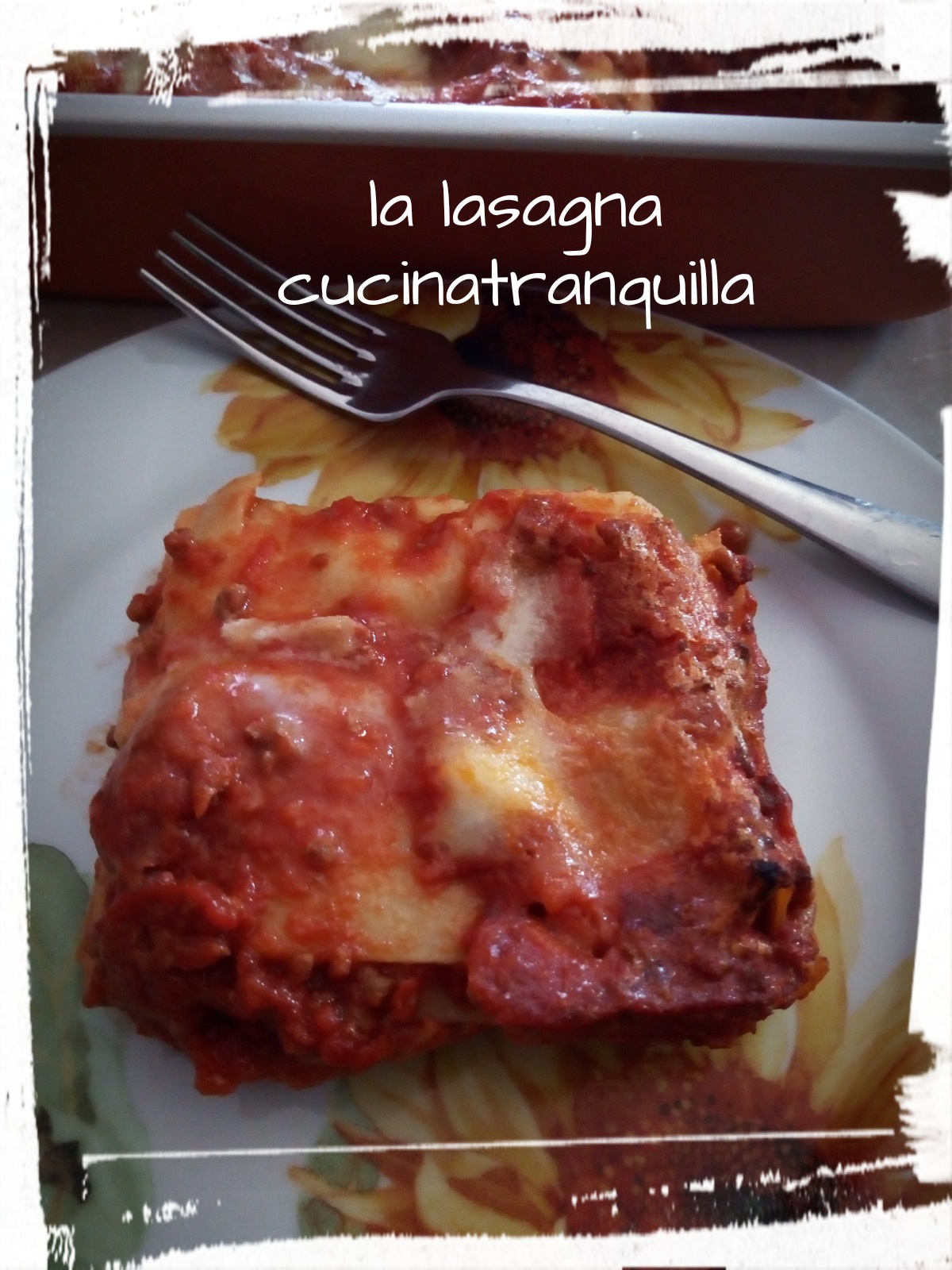 la lasagna