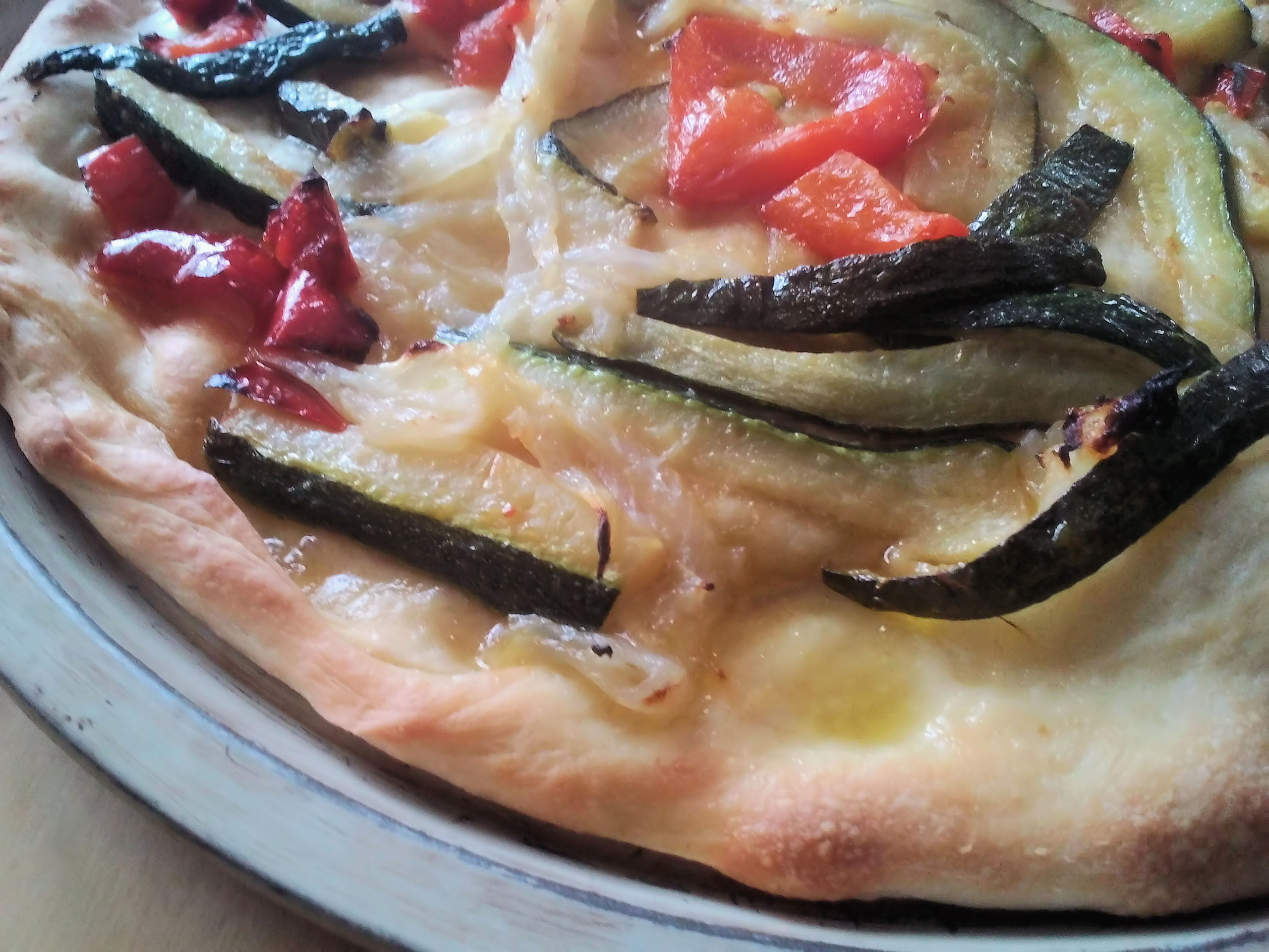 LA MIA FOCACCIA VEGETARIANA