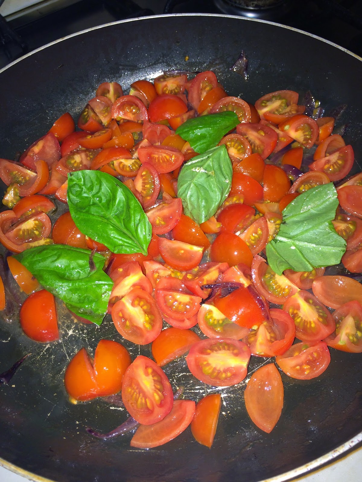 La mia salsa di pomodorini ciliegini