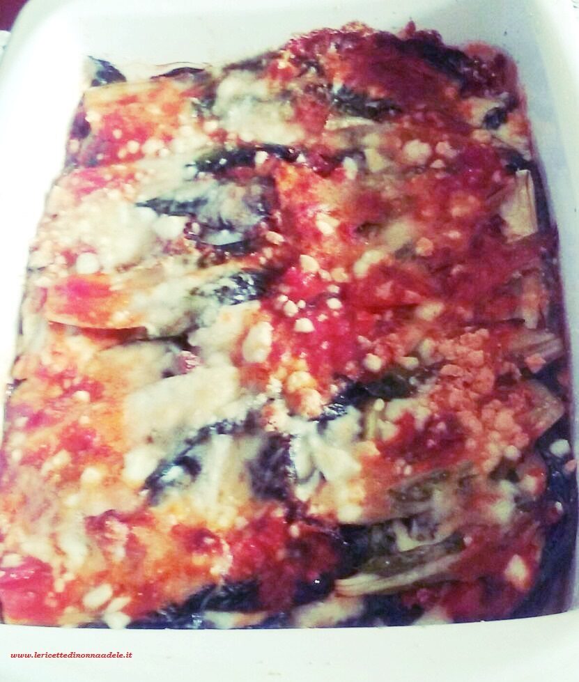 La parmigiana di bietole