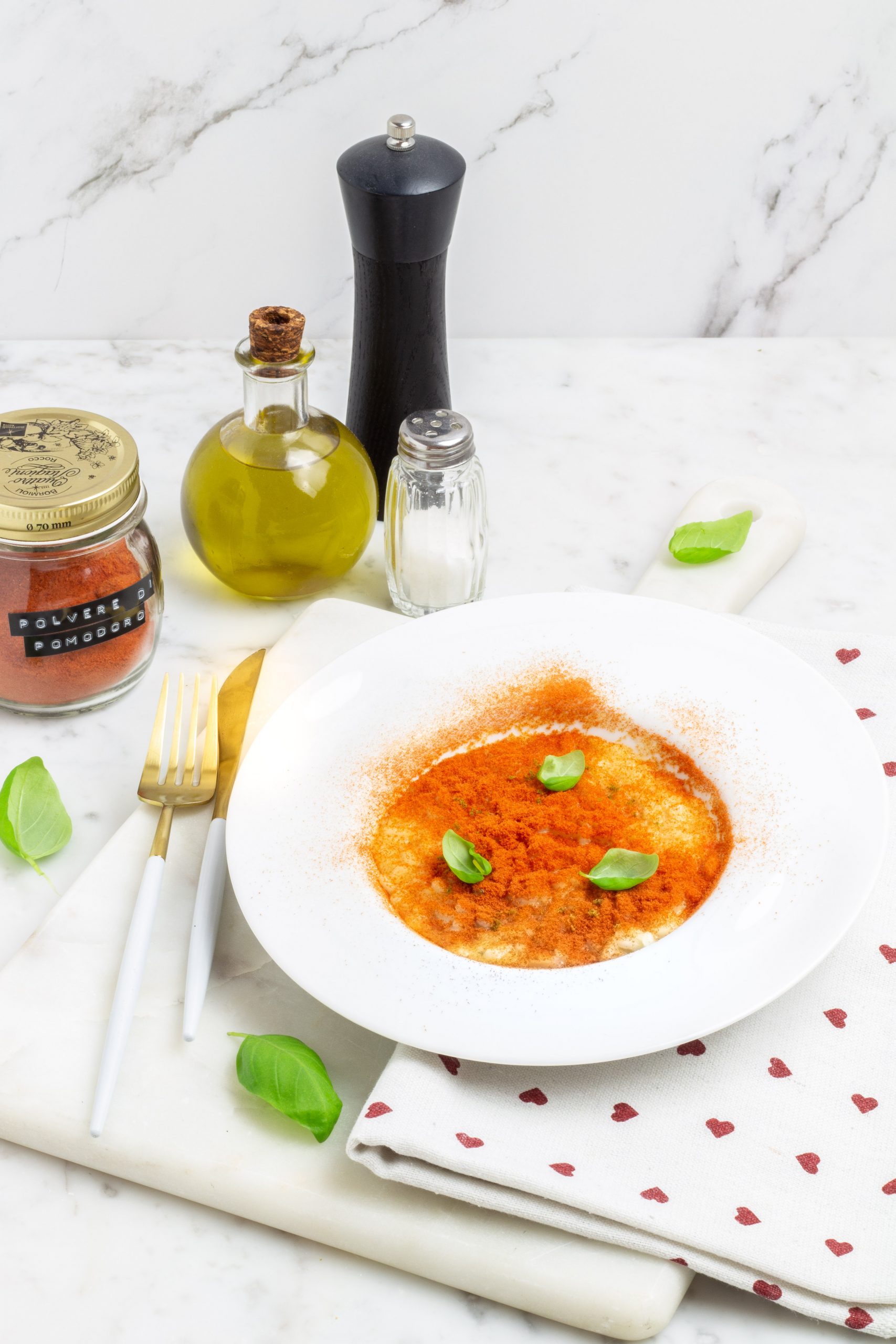 La parmigiana in un risotto