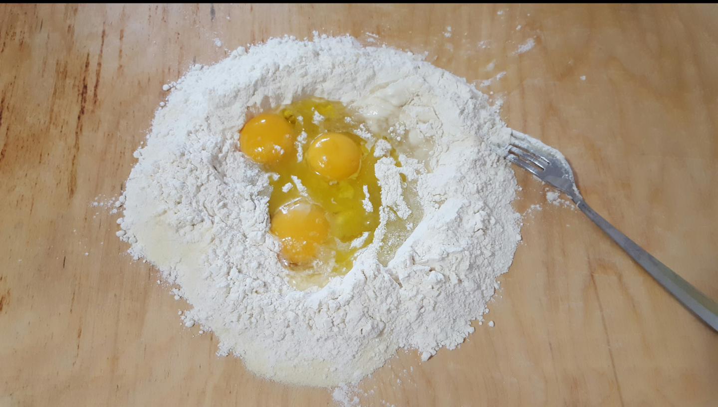 La pasta all’uovo
