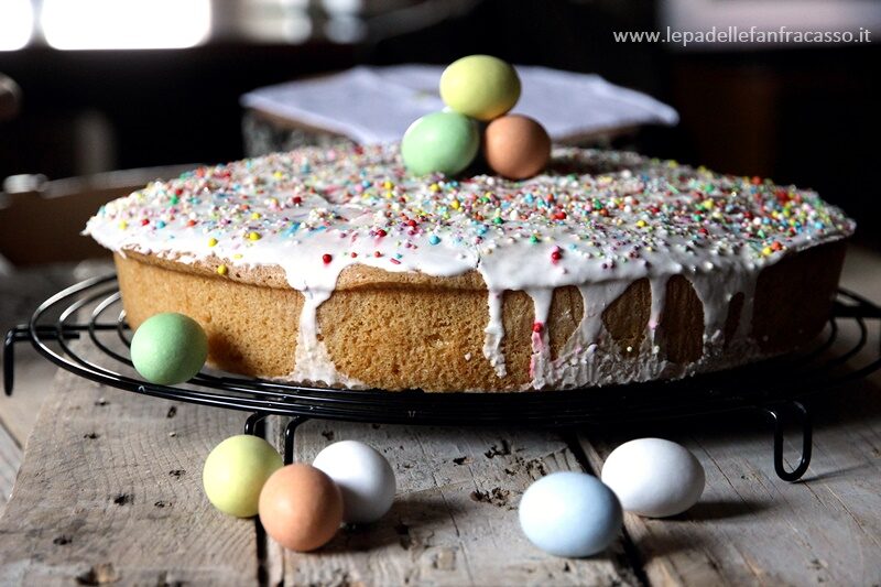 La pizza battuta dolce della pasqua marchigiana