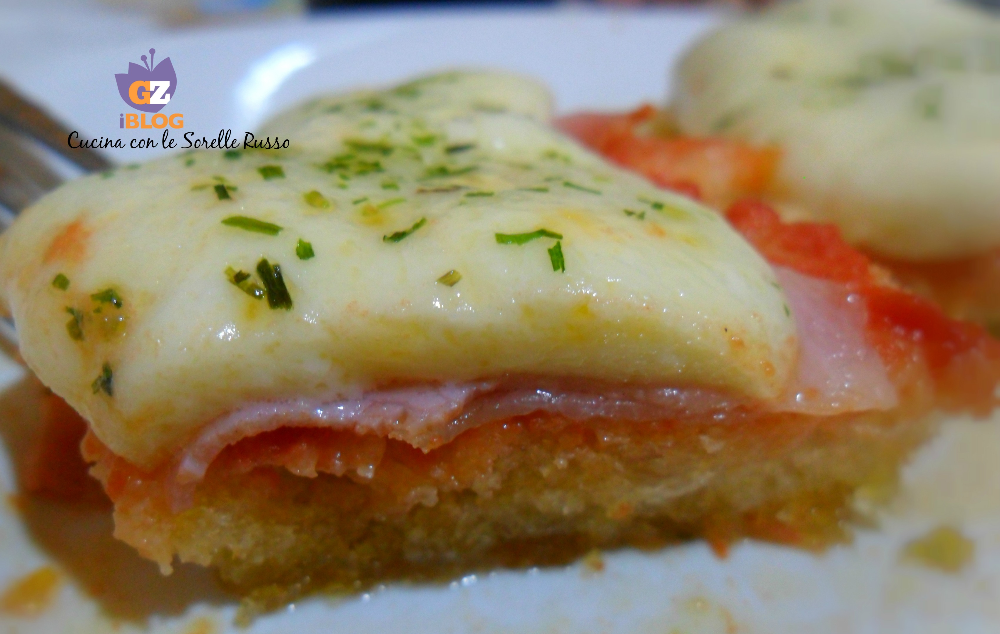 La pizza di pane o di campagna