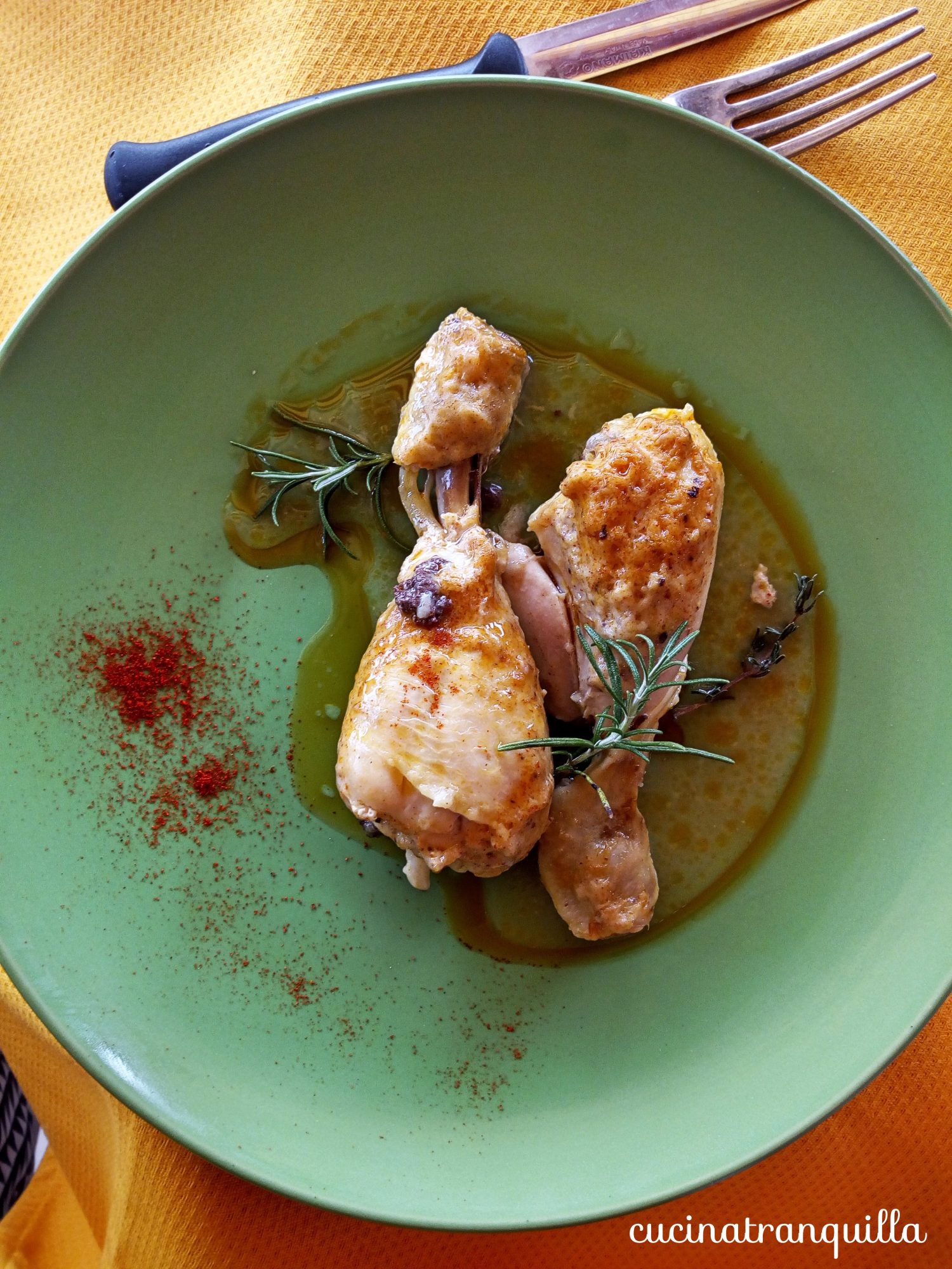 La ricetta che ho letto: pollo alle spezie