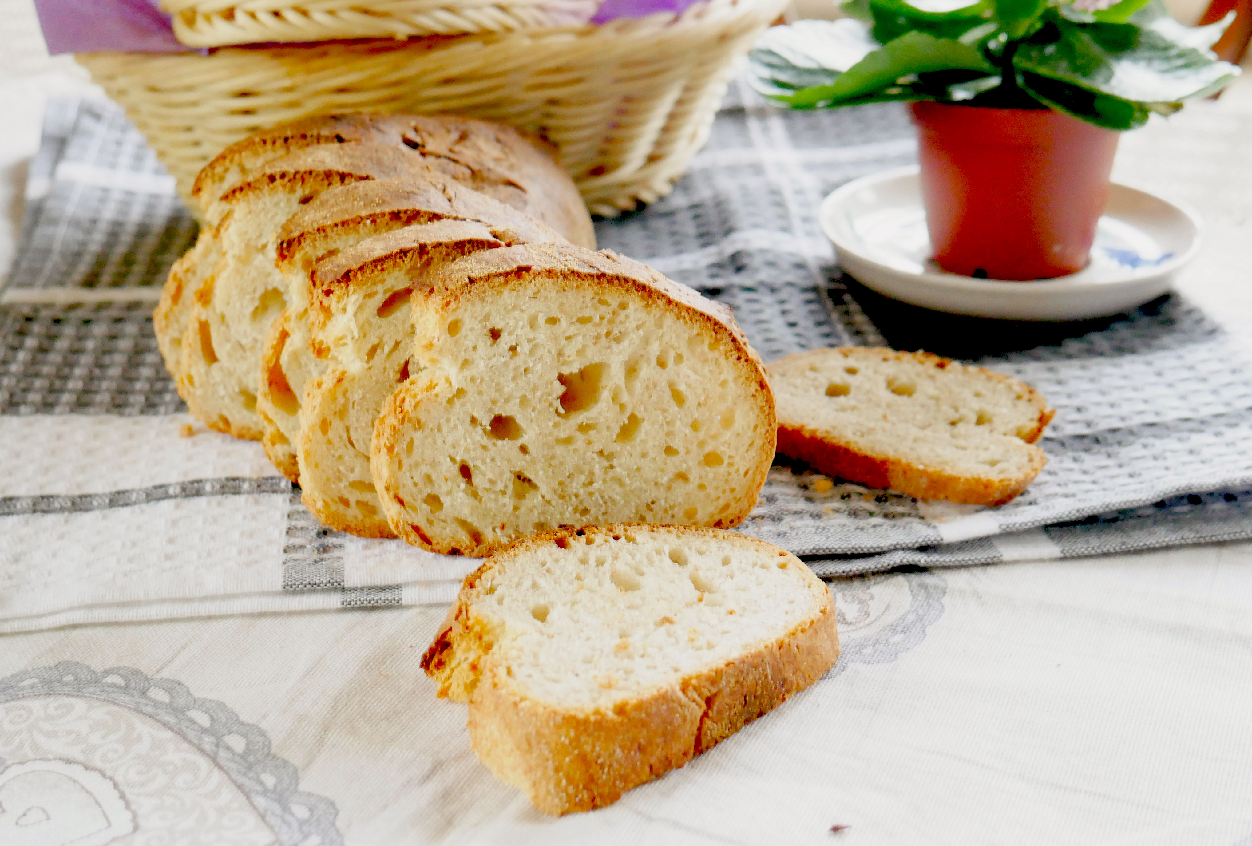 La ricetta del pane  biologico fatto in casa con lievito naturale