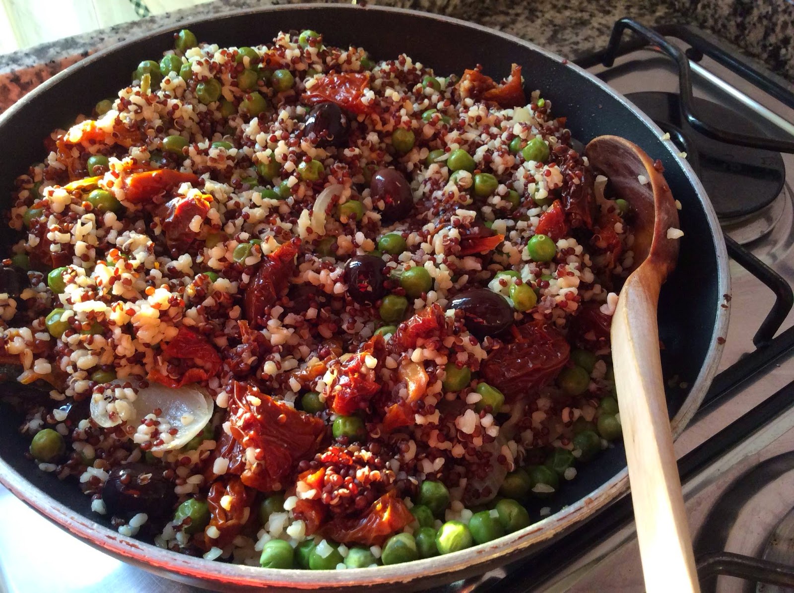 La ricetta svuotafrigo: quinoa e bulgur
